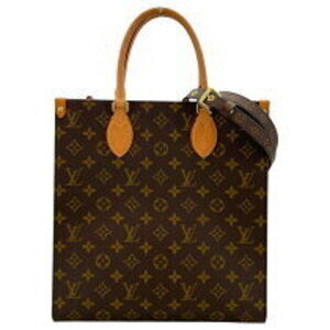 Louis Vuitton Sac Plat Brown Monogram Handbag